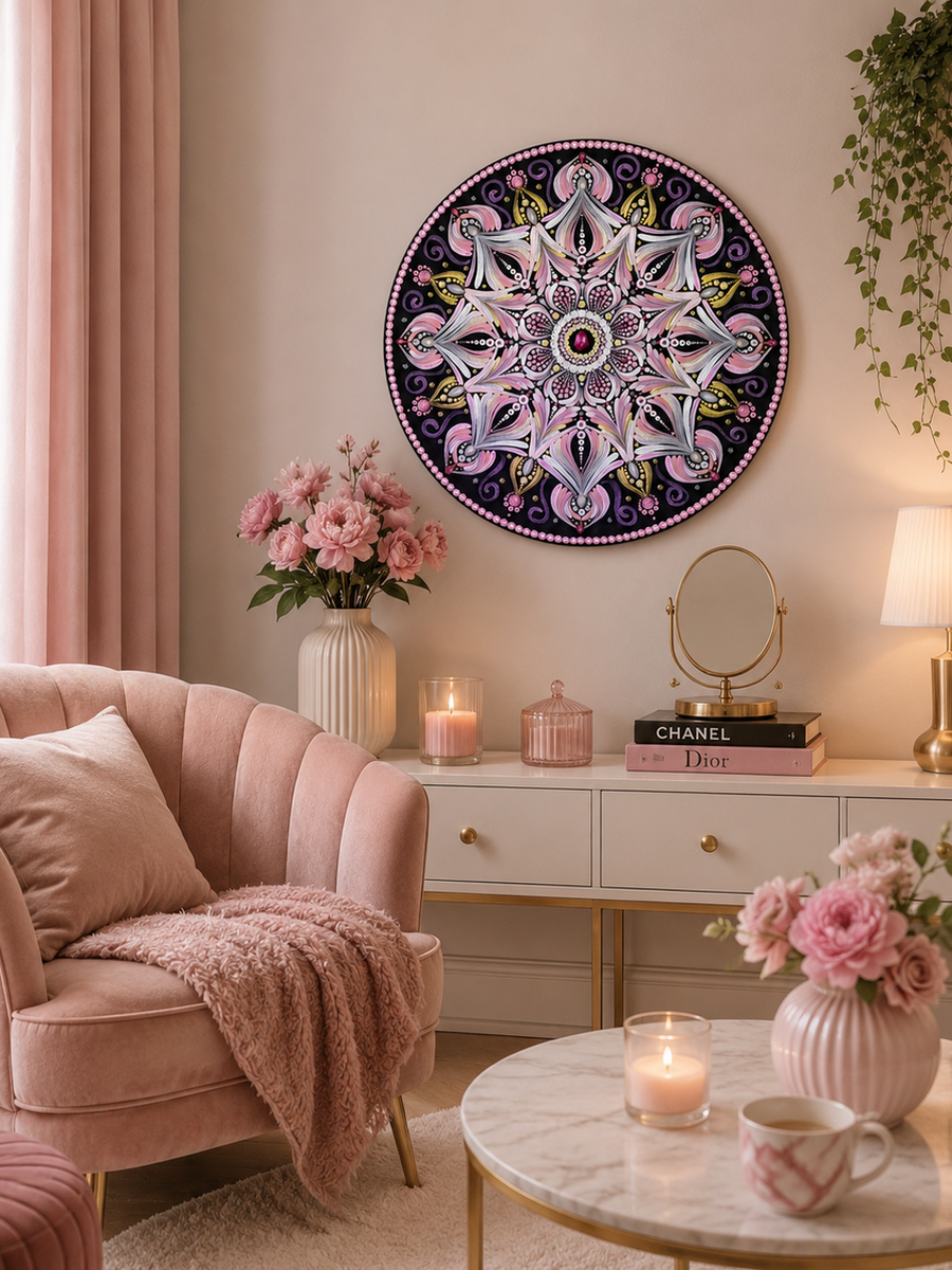 MANDALA "PRZYPOMNIENIA KIM JESTEM POZA CIAŁEM I UMYSŁEM"