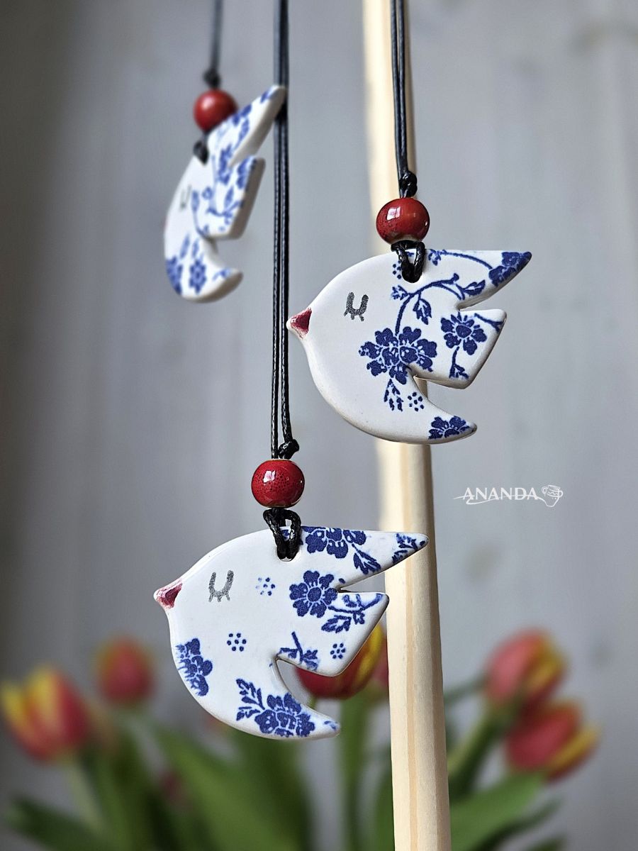 WISIOR CERAMICZNY PTAK