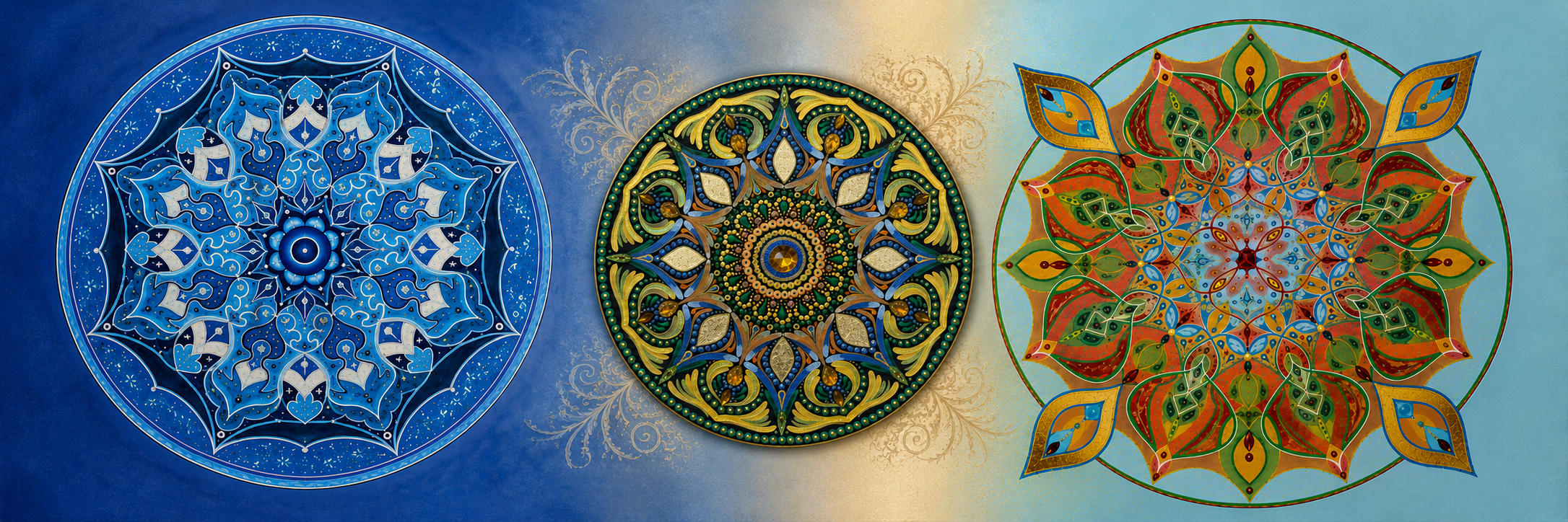 Oriental Mandala-Art Magdalena Dzik